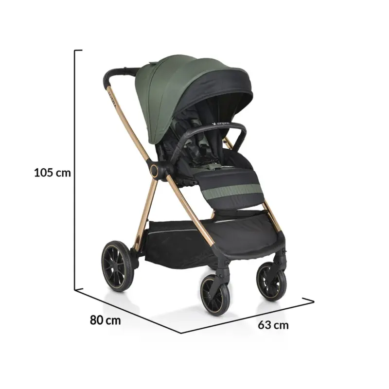 Kolica-za-bebe-Hydra-I-size-sediste-slika-dimenzija-zelena-boja-800x800