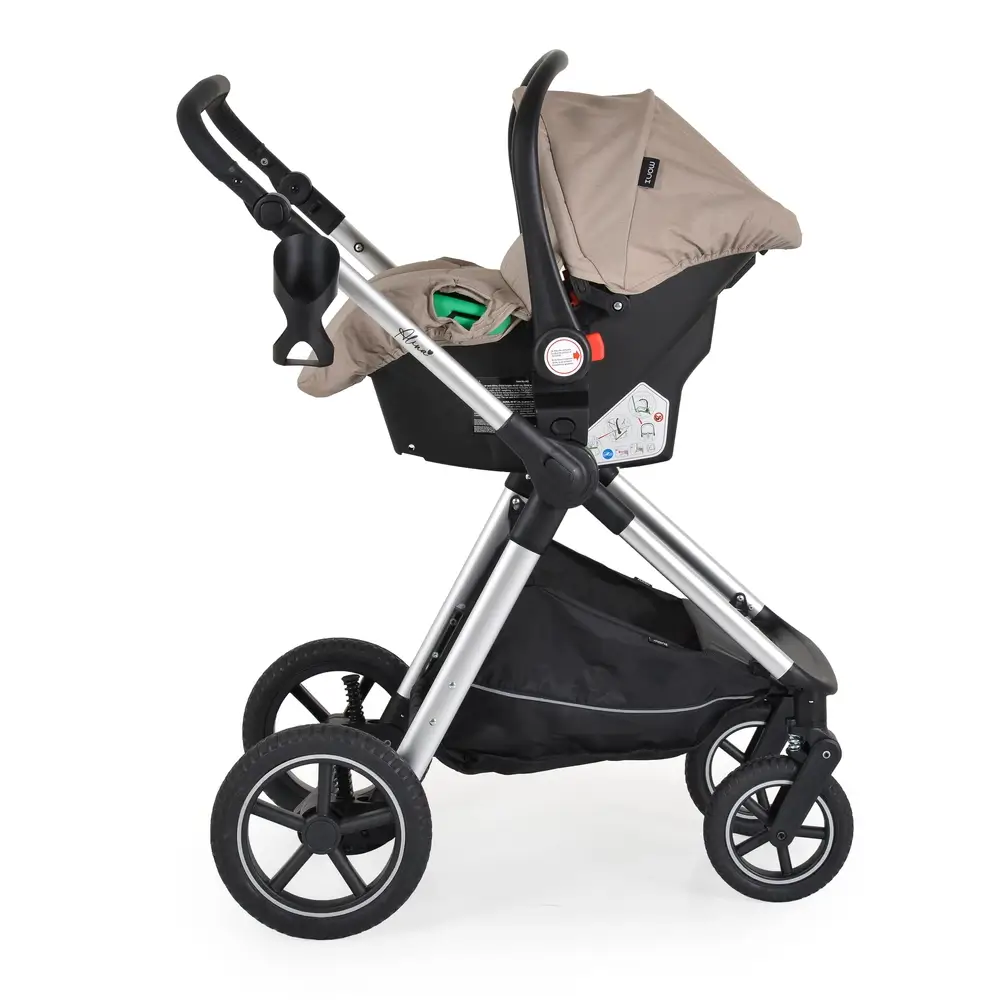 Moni-Kolica-za-bebe-Alina-3u1-Seed-Pearl-adapteri-za-auto-sediste-kompatibilni-sa-ramom-kolica
