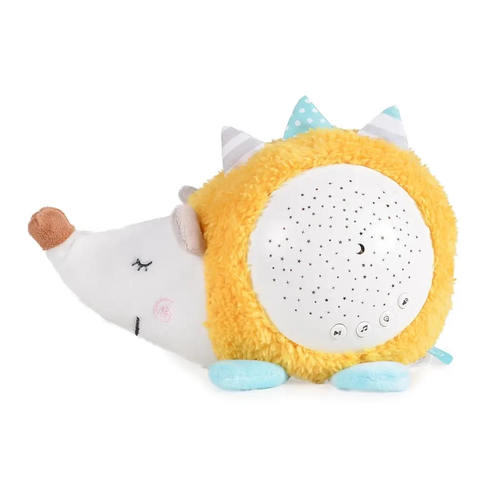 Starry Sky noćni projektor sa belom bukom i zvezdanim svetlom pomaže bebi da se opusti i lakše zaspi uz umirujuće zvuke i svetlosne efekte.