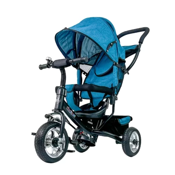 Tricikl sa podesivim naslonom zeleni