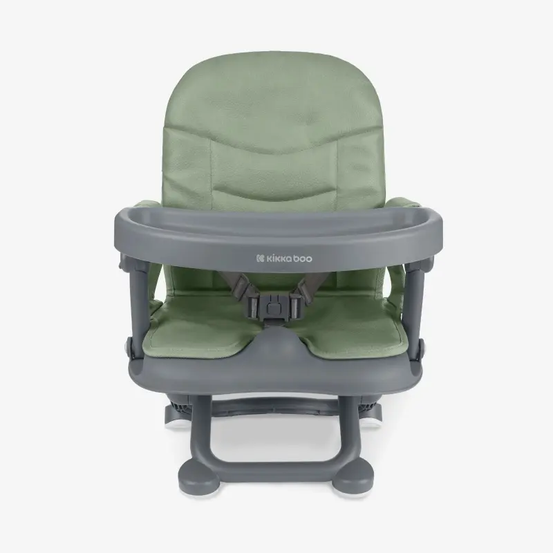Kikka Boo Pappo buster hranilica Army Green – kompaktna i praktična hranilica za bezbedno hranjenje deteta za stolom.