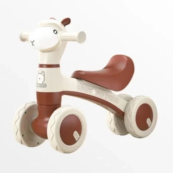 Marsi Alpaca guralica za decu bež sa četiri stabilna točka