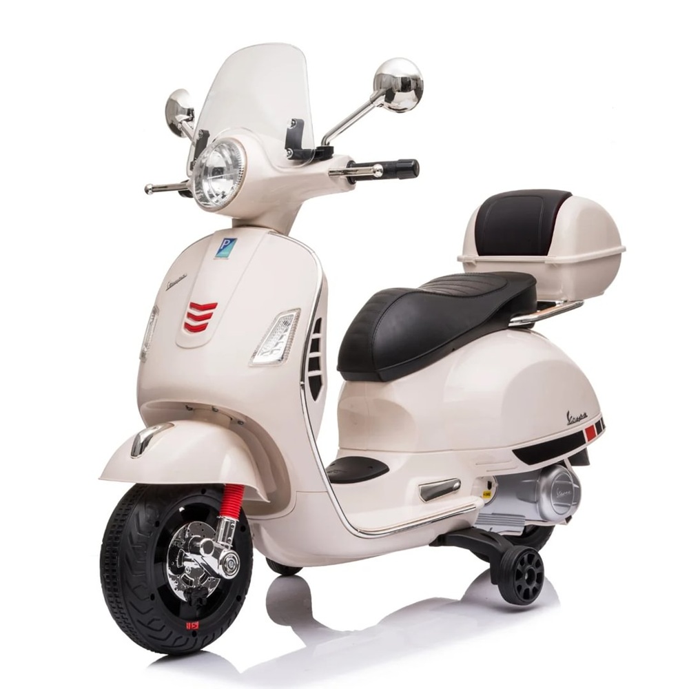 Vespa bela – elegantna i sigurna vožnja za male vozače.