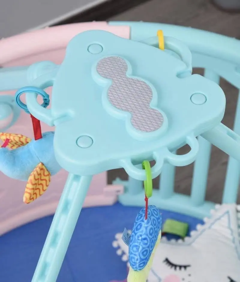 Sklopiva ogradica SLONČE prečnika 110 cm sa veselim dizajnom.